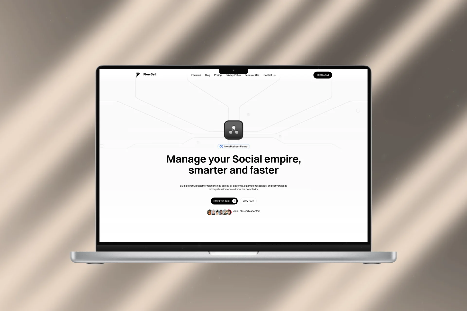 FlowSell — SaaS · CRM & WhatsApp automation