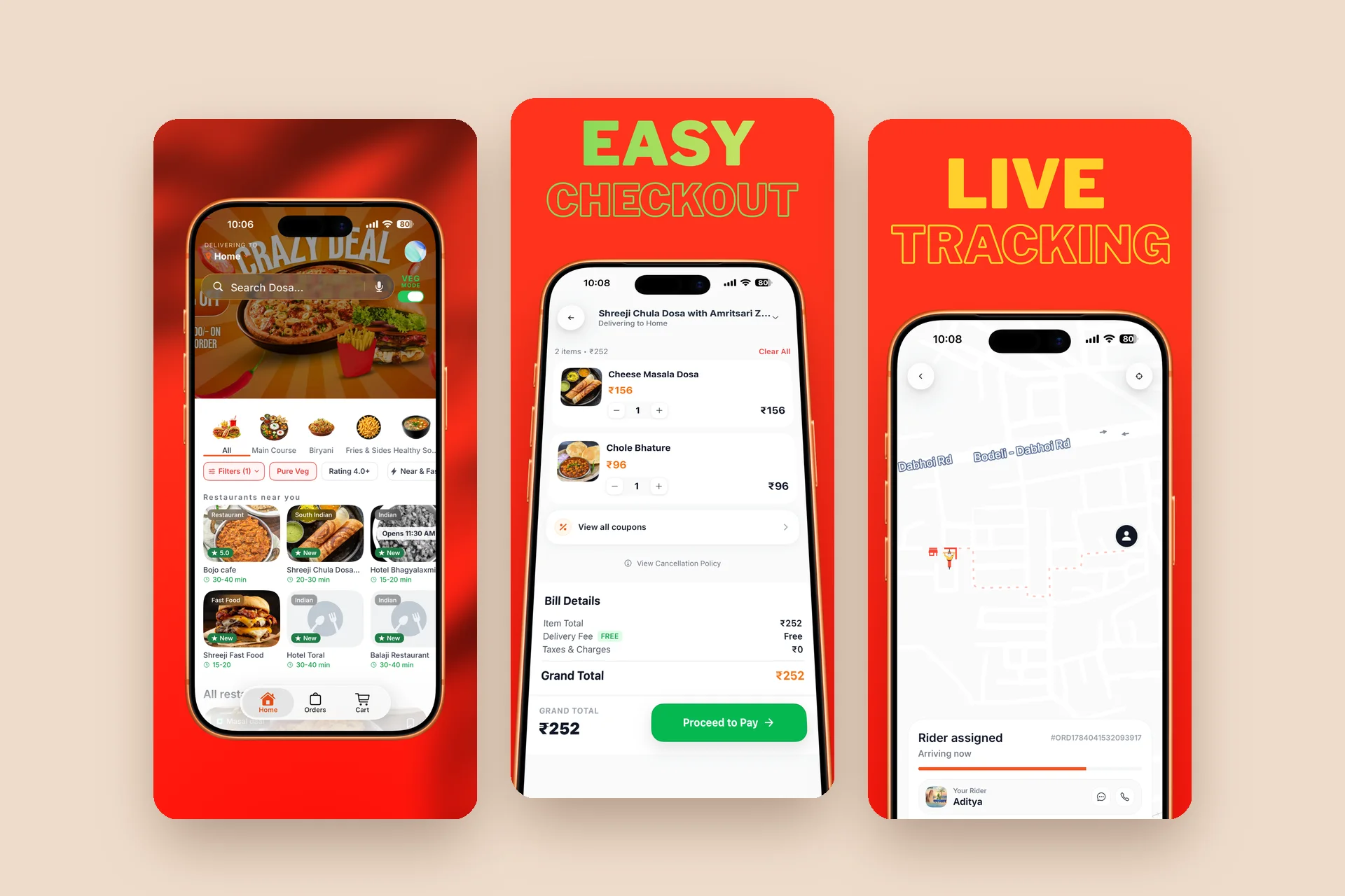 KhaaoNow — Food delivery ecosystem