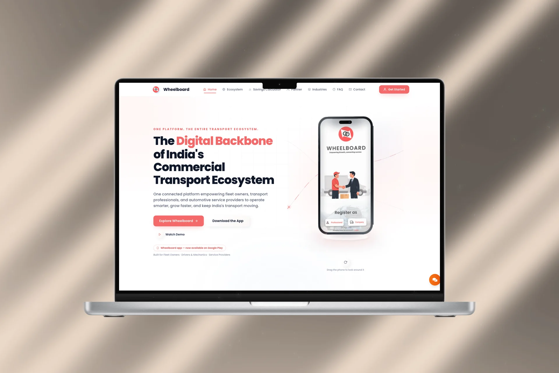 Wheelboard — Logistics · IoT telematics